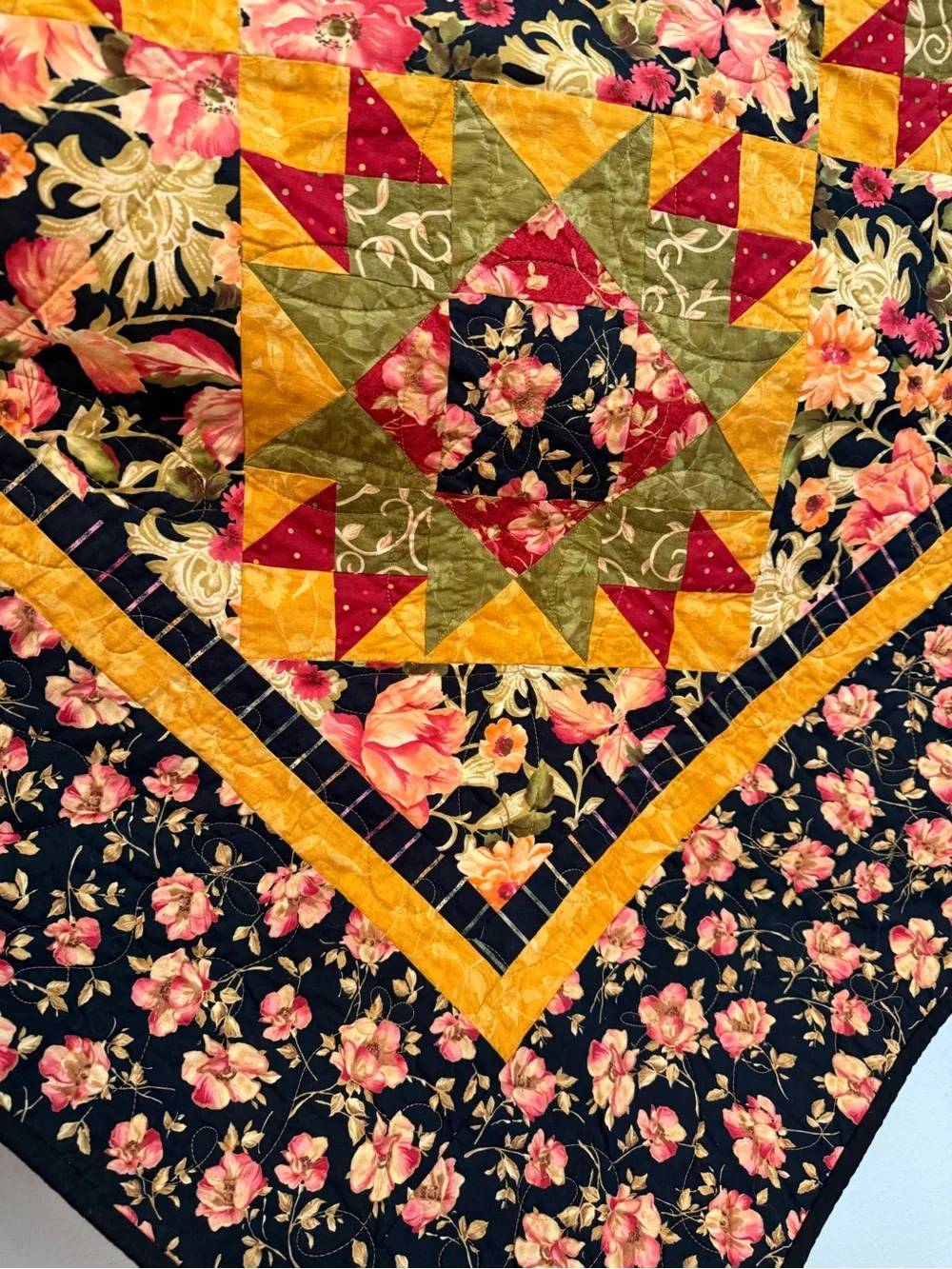 Homemade Patchwork Quilt 67x67